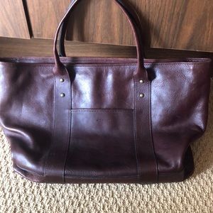 Brown/burgundy Burberry purse!